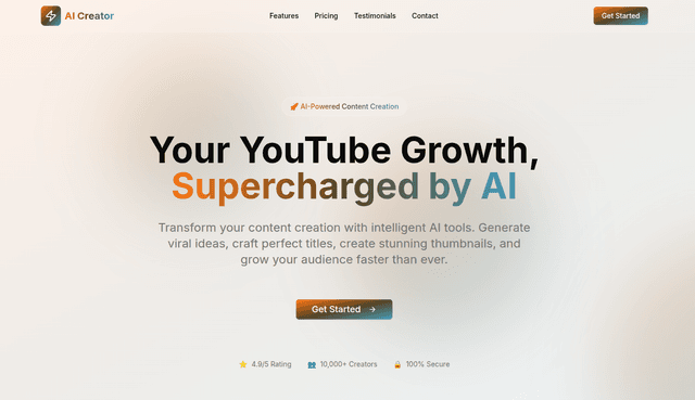 YouTube Content Generator